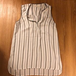 Black and white tunic